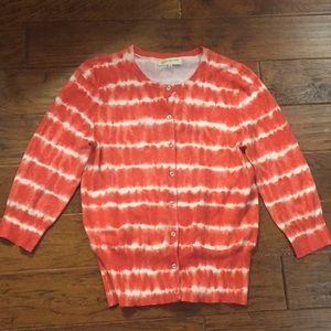 Jones New York Sport Tie Dye Cardigan